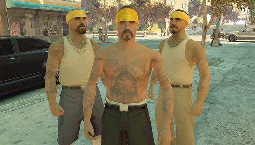 San Andreas Vagos Gang for IV