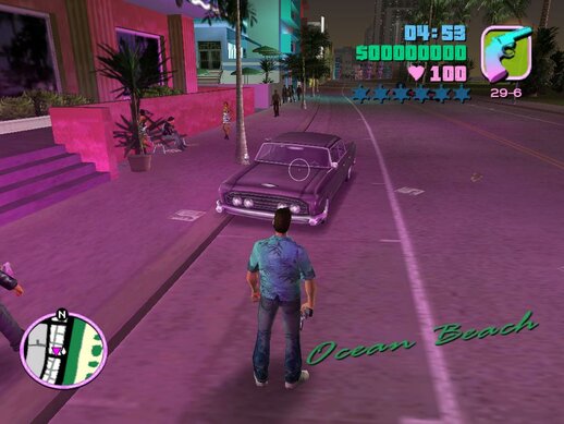 Vehicle Paint Gun Mod For GTA Vice City