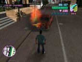 Vehicle Paint Gun Mod For GTA Vice City