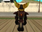 Ratchet (with Marauder Armor and without helmet) from Ratchet: Deadlocked (PS3)