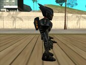 Ratchet (with Player 2's Marauder Armor) from Ratchet: Deadlocked (PS3)