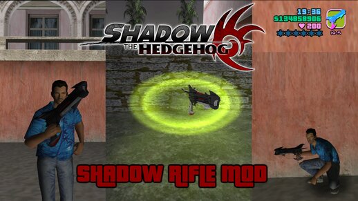 Shadow The Hedgehog Shadow Rifle Mod