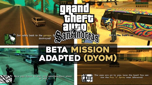 Beta Mission Adapted DYOM