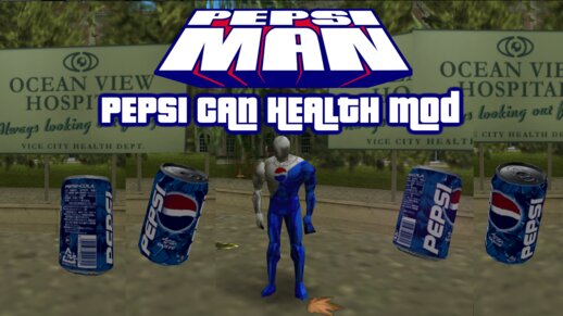 Pepsiman Pepsi Can Health Icon Mod