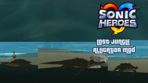 Sonic Heroes Lost Jungle Alligator Mod