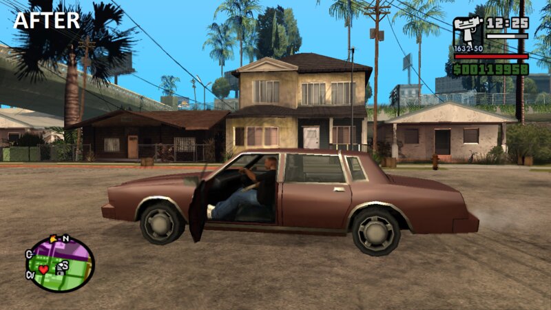 GTA San Andreas Vanilla Tahoma fix Mod - GTAinside.com