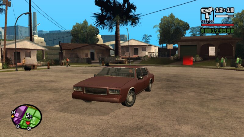 GTA San Andreas Vanilla Tahoma fix Mod - GTAinside.com