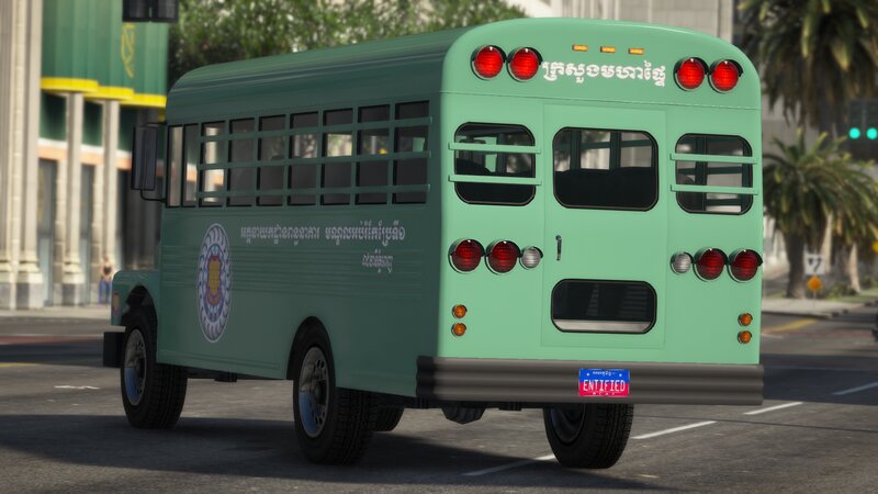 GTA 5 Cambodia Prison Bus Mod - GTAinside.com