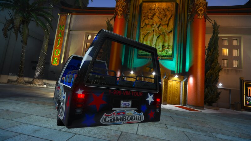 GTA 5 Cambodia Tour Bus Mod - GTAinside.com