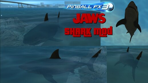 Pinball FX 3 JAWS Shark Mod