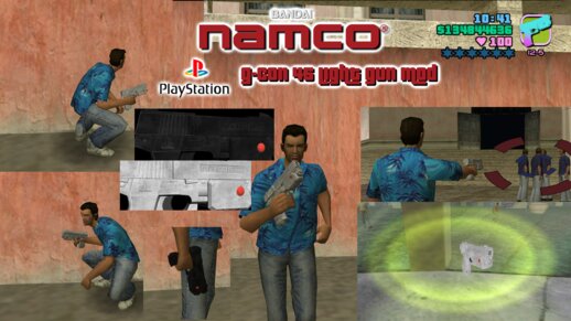 Namco Playstation G-Con 45 Light Guns Mod