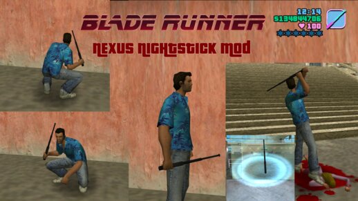 Blade Runner Nexus Nightstick Mod