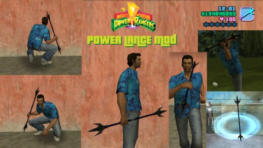 Mighty Morphin Power Rangers Power Lance Mod