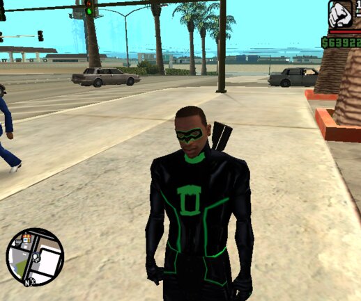 Green Lantern Gimp Suit For CJ