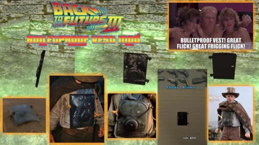 Back to the Future 3 Bulletproof Vest Mod