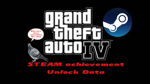 GTA IV The Complete Edition STEAM achievement Unlock Data