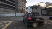 Peugeot 206 For GTA V Enhanced [ Replace ]