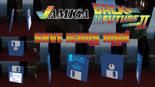 Back to the Future Part 2 Amiga Save Icons Mod