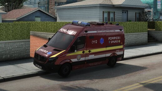 Mercedes-Benz Sprinter W906 Romanian Ambulance